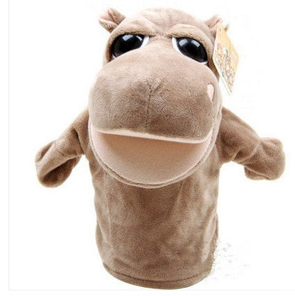 Hand puppet animal plush cartoon early childhood dolls, toys, children's kindergarten story telling, hand puppet creative wholesale