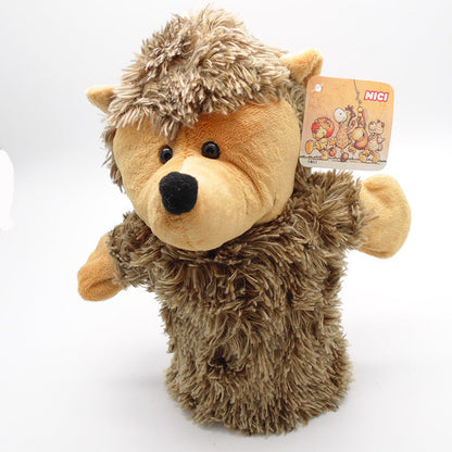 Hand puppet animal plush cartoon early childhood dolls, toys, children's kindergarten story telling, hand puppet creative wholesale