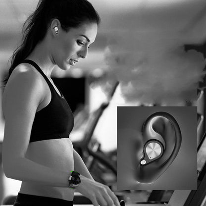 Compatible con Apple, auriculares inalámbricos Bluetooth con correa para la muñeca, audífonos inalámbricos de alta fidelidad, auriculares deportivos Bluetooth 5.0 para iPhone Android IOS