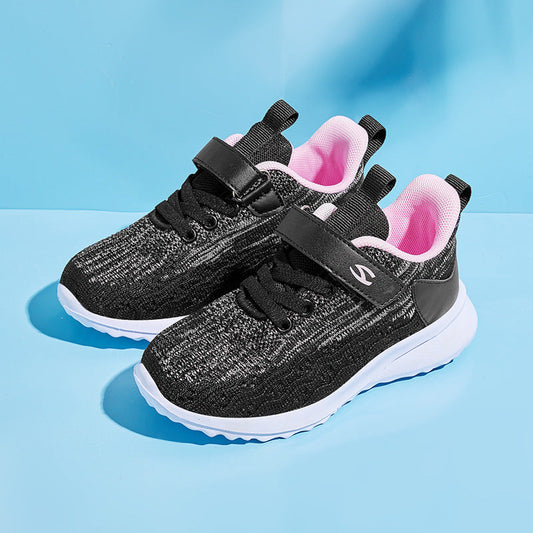 Nouvelles chaussures de sport pour enfants Volantes Tissées Garçons Chaussures décontractées respirantes Filles