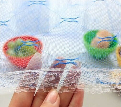 Housse alimentaire en maille de dentelle, Grande housse alimentaire, Housse alimentaire, Parapluie pliable, Housse anti-mouches