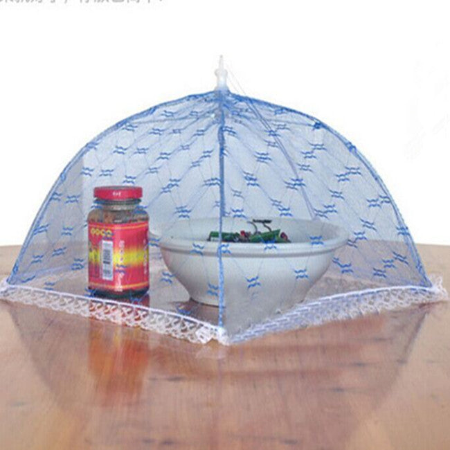 Housse alimentaire en maille de dentelle, Grande housse alimentaire, Housse alimentaire, Parapluie pliable, Housse anti-mouches