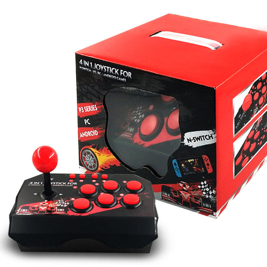 Poignée d'interrupteur 4 en 1, accessoires de poignée de jeu filaire