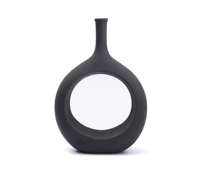 Living Room Art Vase Flower Ceramics Nordic Creative Minimalist TV Cabinet Porch Model Room Decoration Ornaments