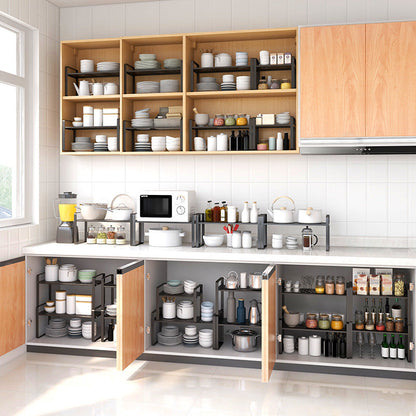 Kitchen Countertop Ttiered Shelf Table Top Storage Shelf