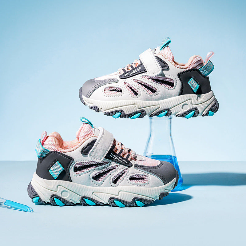 Zapatillas deportivas azules y amarillas para niños pequeños, para todas las estaciones, nuevas zapatillas de ocio blancas pequeñas