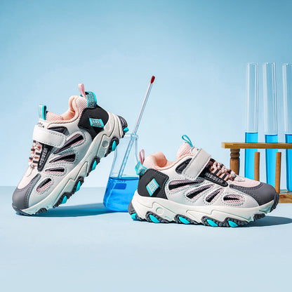 Zapatillas deportivas azules y amarillas para niños pequeños, para todas las estaciones, nuevas zapatillas de ocio blancas pequeñas