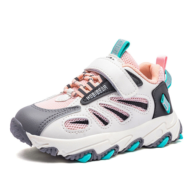 Zapatillas deportivas azules y amarillas para niños pequeños, para todas las estaciones, nuevas zapatillas de ocio blancas pequeñas