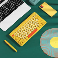 Teclado inalámbrico Bow Notebook USB silencioso