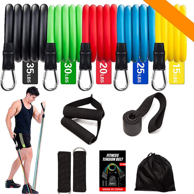 Corde élastique de fitness pour homme, bande élastique, équipement d'entraînement des muscles pectoraux, bande de traction, bande de résistance, équipement de fitness, corde de traction pour la maison