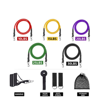 Corde élastique de fitness pour homme, bande élastique, équipement d'entraînement des muscles pectoraux, bande de traction, bande de résistance, équipement de fitness, corde de traction pour la maison
