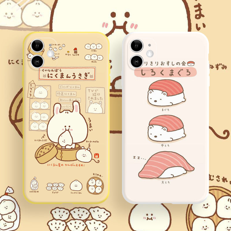 Sakurasaka Salmon Sushi Creative iPhone Case – Fun Food Design | iPhone 6–12