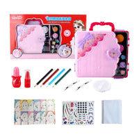 Kit de Maquillage Princesse pour Filles avec Tableau de Dessin et Cosmétiques pour Enfants
