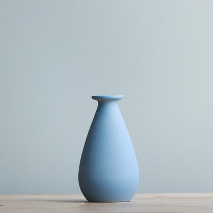 Creative Dry Vase Nordic Decoration Living Room Flower Arrangement Ceramic Small Vase Simple Modern Small Home Decoration