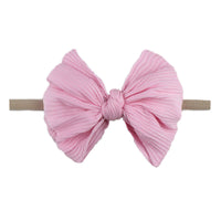 Children's Printed Bowknot Hair Lead Flower Headband