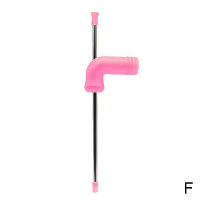 Beer Snorkel Straw Beer Pipe Funnel Double Snorkel Drinking Beer Bar Tools Holiday Party Supplies