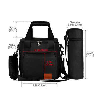 Sacs Repas Thermiques Portables Pour Femmes Enfants Hommes Sac Isotherme De Pique-Nique Tendance Sac Fourre-Tout Isotherme De Voyage Boîte Alimentaire