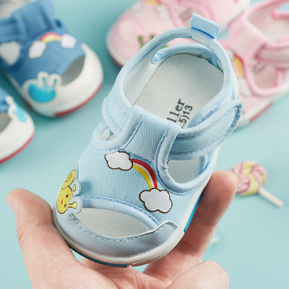 Chaussures Bébé Bambin Bramille Semelle Souple Sandales Bébé Été Taille 13-18
