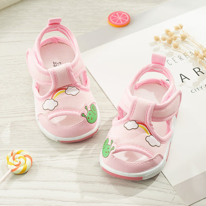 Chaussures Bébé Bambin Bramille Semelle Souple Sandales Bébé Été Taille 13-18