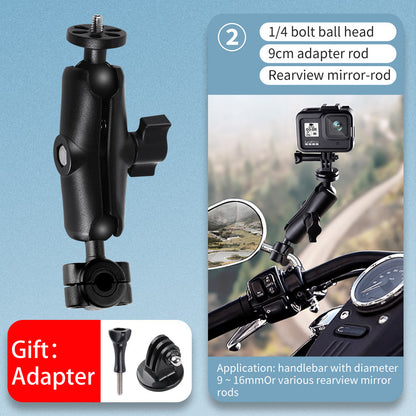 Motorcycle Bracket Gopro Bracket Insta360Oner Accessories 360 Panoramic Sports Camera