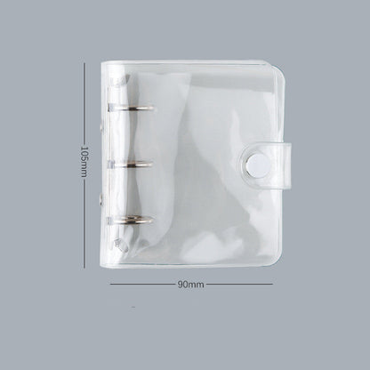 Girl Heart Hand Book Inner Core Loose-Leaf Book For The Core Cute Girl Mini Three-Hole Mini Hand Book Ins Simple
