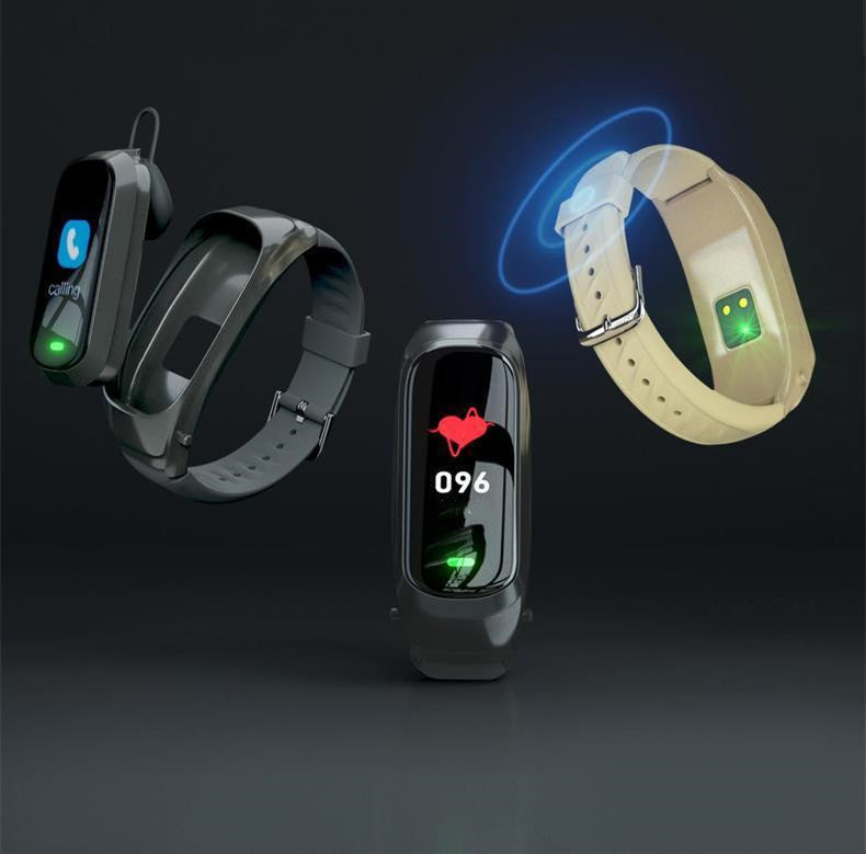 Bracelet Intelligent Adulte avec Casque Bluetooth