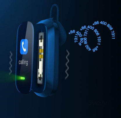 Bracelet Intelligent Adulte avec Casque Bluetooth