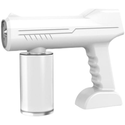 Pistolet pulvérisateur électrique de désinfection anti-épidémique, batterie au lithium, lumière bleue nano, petit pistolet pulvérisateur, atomiseur à chargement sans fil