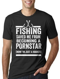 Fishing Saved Me T-shirts Apparel