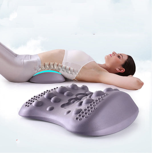 Masseur lombaire dorsal Physiothérapie magnétique Lombaire Disque Douloureux Chiropratique Oreiller Correction Traction Colonne vertébrale lombaire