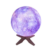 Dovetail Bracket Moon Lamp Children's Gift Creative Table Lamp