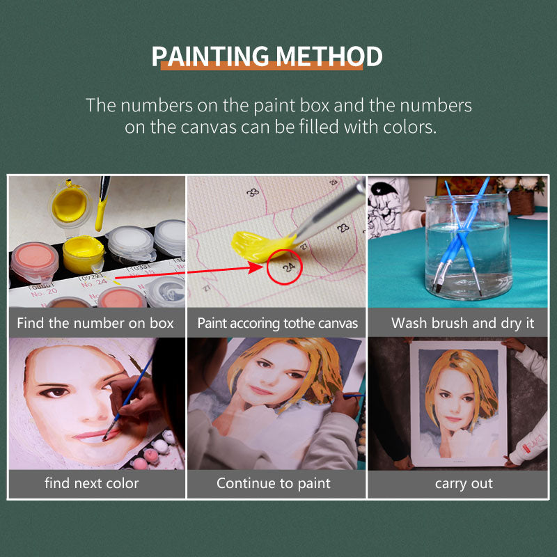 Pintura al óleo diy