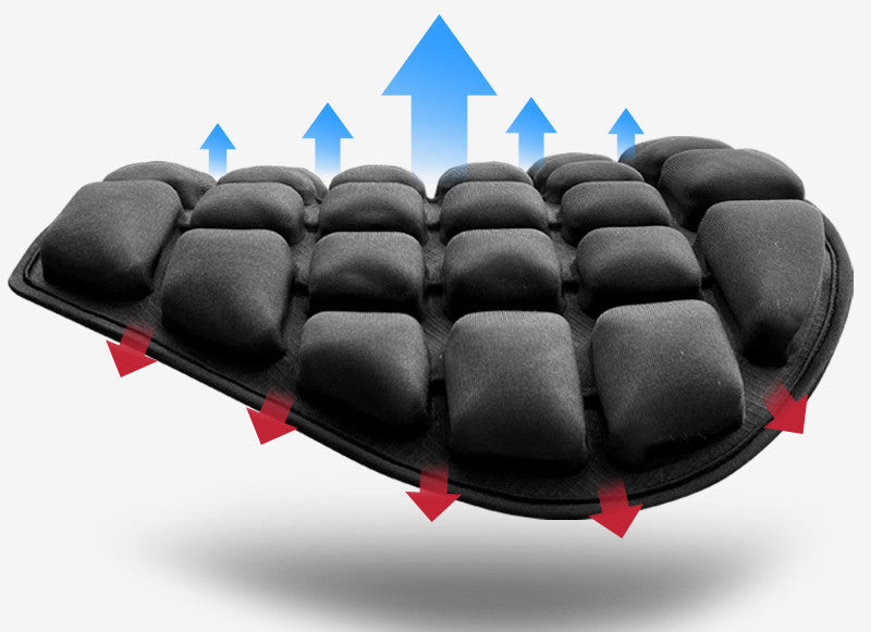 Cojín de aire para asiento de motocicleta