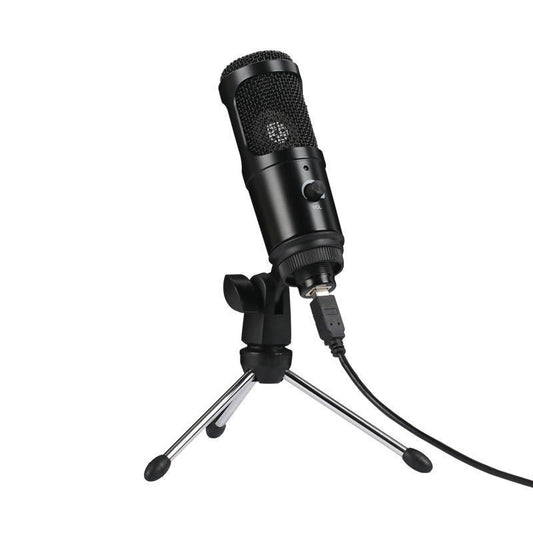 Ensemble Support Ordinateur Portable de Bureau Micro Condensateur d'Enregistrement