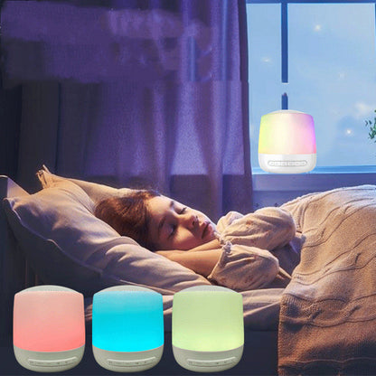 Bruit blanc, haut-parleurs non-circulants, pour aider à calmer les nerfs et dormir, lumières tactiles colorées