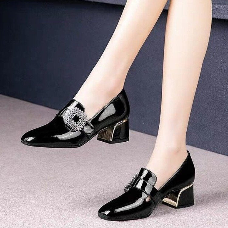 Trendy Thick Heel Shoes
