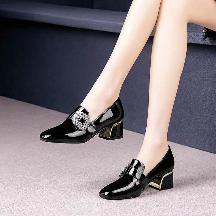 Trendy Thick Heel Shoes