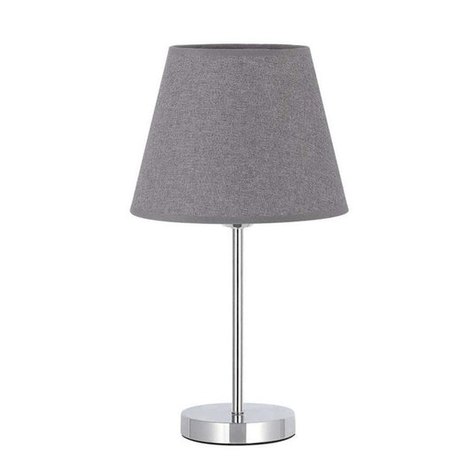 Lampe de Chevet Chambre Chaude Hôtel Chambre d'Hôtes Étude Décoration Housse en Tissu Fer Forgé Avec Fonction de Chargement USB Lampe de Table de Chevet