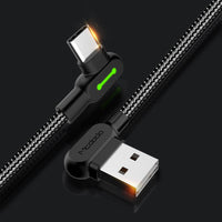 Câble de charge TYPE-C Câble de données coudé micro Android
