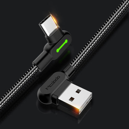 Câble de charge TYPE-C Câble de données coudé micro Android