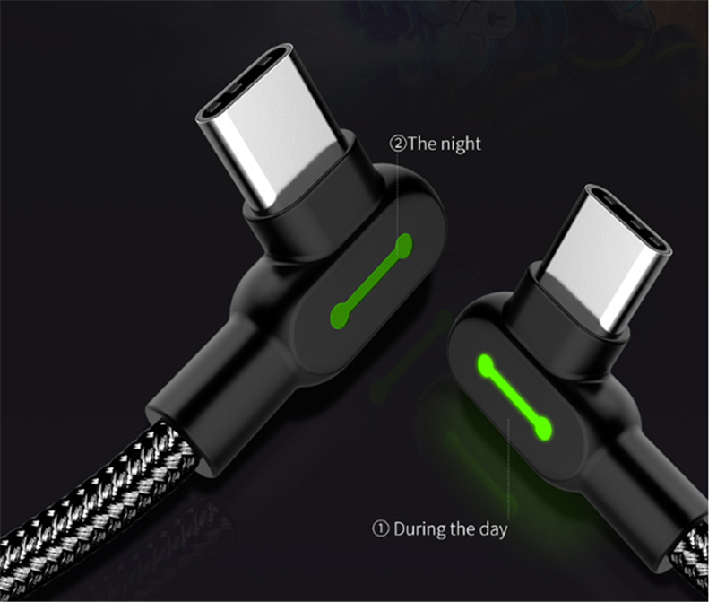 Câble de charge TYPE-C Câble de données coudé micro Android