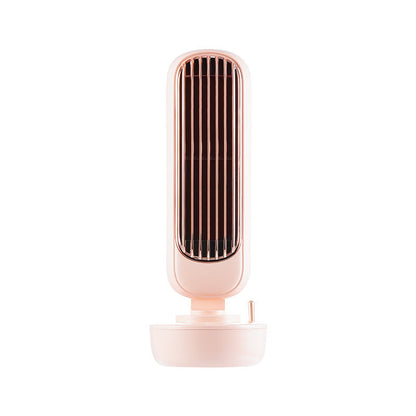 Ventilateur de Tour Humidificateur USB, Ventilateur Électrique Multifonction, Ventilateur de Bureau Rafraîchissant pour Bureau et Maison