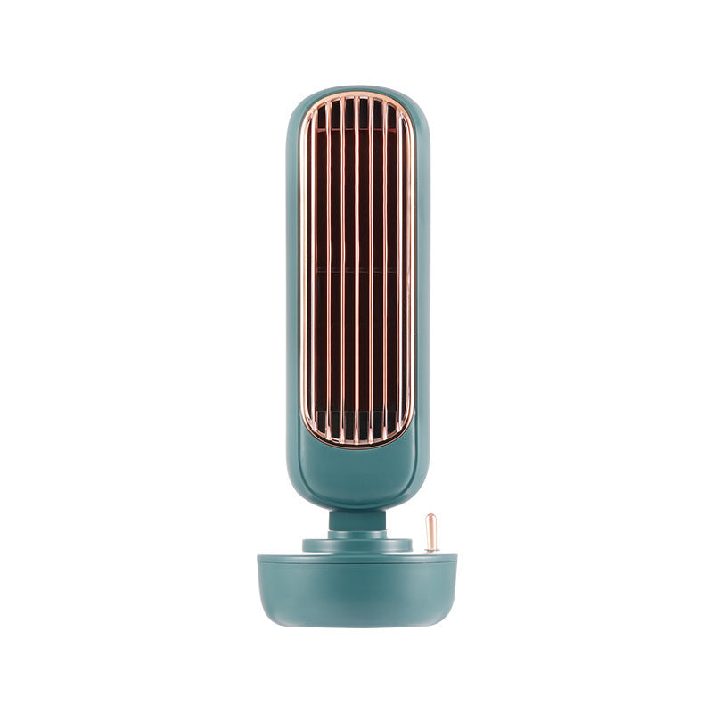 Ventilateur de Tour Humidificateur USB, Ventilateur Électrique Multifonction, Ventilateur de Bureau Rafraîchissant pour Bureau et Maison