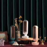 Ventilateur de Tour Humidificateur USB, Ventilateur Électrique Multifonction, Ventilateur de Bureau Rafraîchissant pour Bureau et Maison