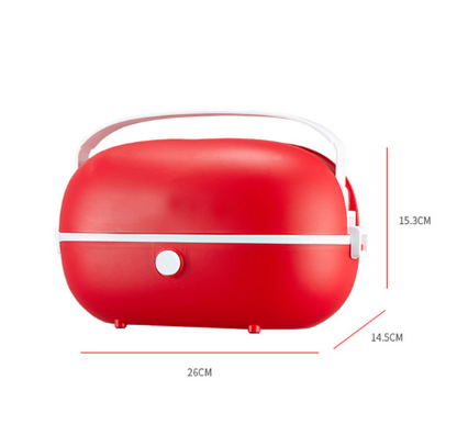 Boîte à Lunch Électrique Portable avec Réservoir Intérieur en Acier Inoxydable Boîte à Lunch Chauffante pour Étudiants et Employés de Bureau Boîte à Lunch Électrique
