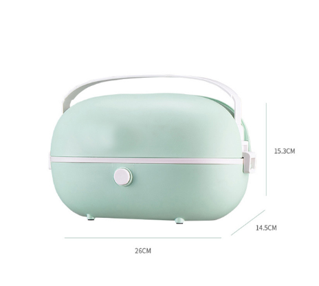 Boîte à Lunch Électrique Portable avec Réservoir Intérieur en Acier Inoxydable Boîte à Lunch Chauffante pour Étudiants et Employés de Bureau Boîte à Lunch Électrique