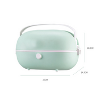 Boîte à Lunch Électrique Portable avec Réservoir Intérieur en Acier Inoxydable Boîte à Lunch Chauffante pour Étudiants et Employés de Bureau Boîte à Lunch Électrique