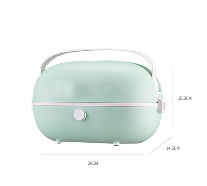 Boîte à Lunch Électrique Portable avec Réservoir Intérieur en Acier Inoxydable Boîte à Lunch Chauffante pour Étudiants et Employés de Bureau Boîte à Lunch Électrique