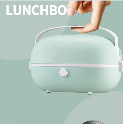 Boîte à Lunch Électrique Portable avec Réservoir Intérieur en Acier Inoxydable Boîte à Lunch Chauffante pour Étudiants et Employés de Bureau Boîte à Lunch Électrique