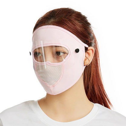 Máscara de hielo de verano nueva a prueba de viento con lente de protección ocular lavable y a prueba de polvo para ciclismo al aire libre